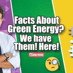 Image text: "Facts about Green Energy".