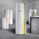 Heat pump units of varying sizes, for home heat pump conversions.